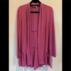 Pretty in pink cardigan